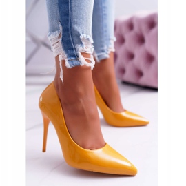 PS1 Ženske visoke pete Yellow Yanna žuta boja 1