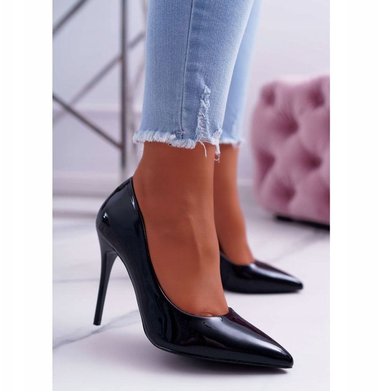 PS1 Yanna Black ženske štikle crno 2