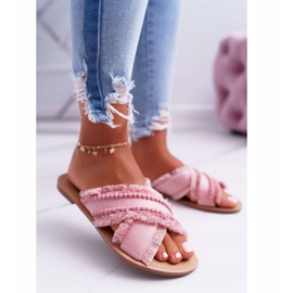 Vices Ženski materijal Papuče poroci 7269 Pink Jamen ružičasta 1