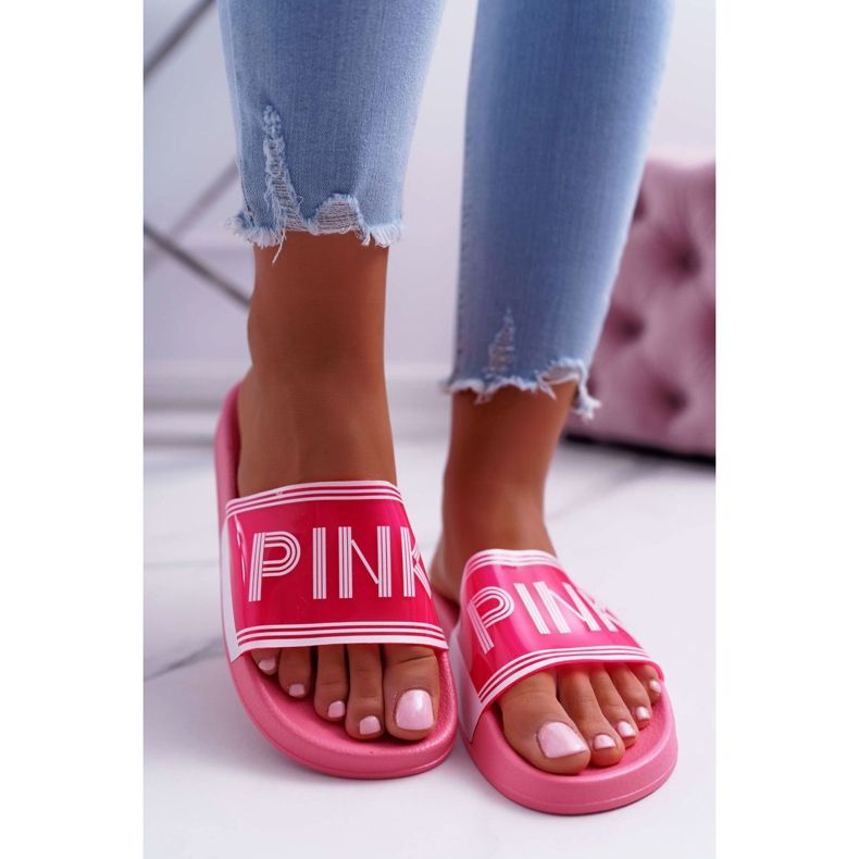 Ženske roza papuče Vrita ružičasta 2