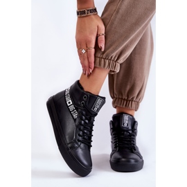 Ženske tenisice Big Star High Black EE274355 crna 1