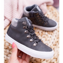 Dječje dječačke cipele Tenisice Big Star Grey EE374040 siva 1