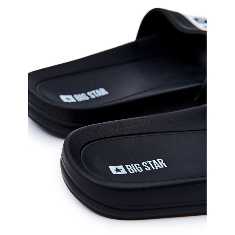 Muške papuče Big Star Rubber Black DD174699 crno 1