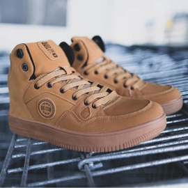 Muške sportske cipele Big Star High Camel EE174432 smeđa 1