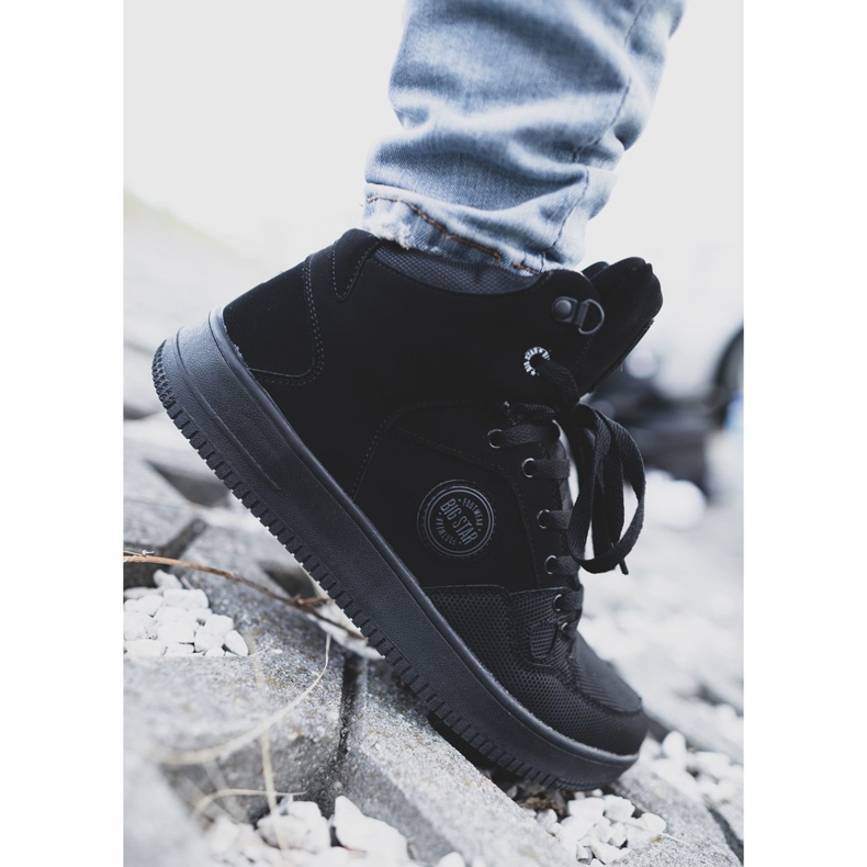 Muške sportske cipele Big Star High Black EE174433 crna 1