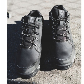Muške cipele za planinarenje Big Star High Outdoor Black EE174465 crna 1