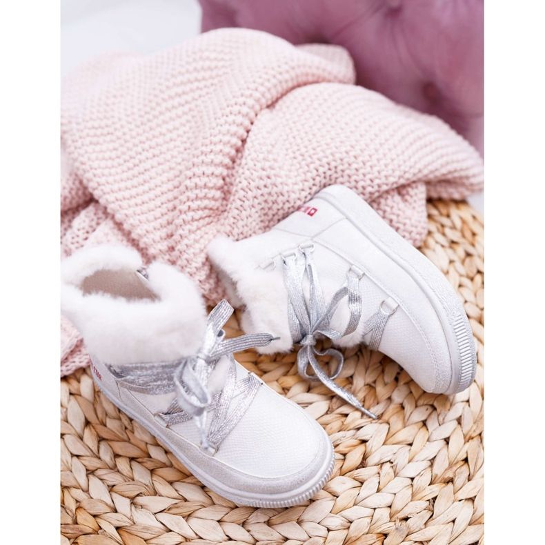 Dječje čizme za djevojčice Big Star White EE374079 bijela 1