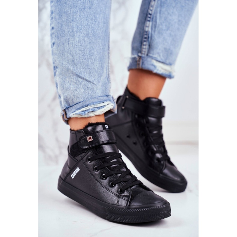 Ženske tenisice Big Star topla crna V274542FW 2