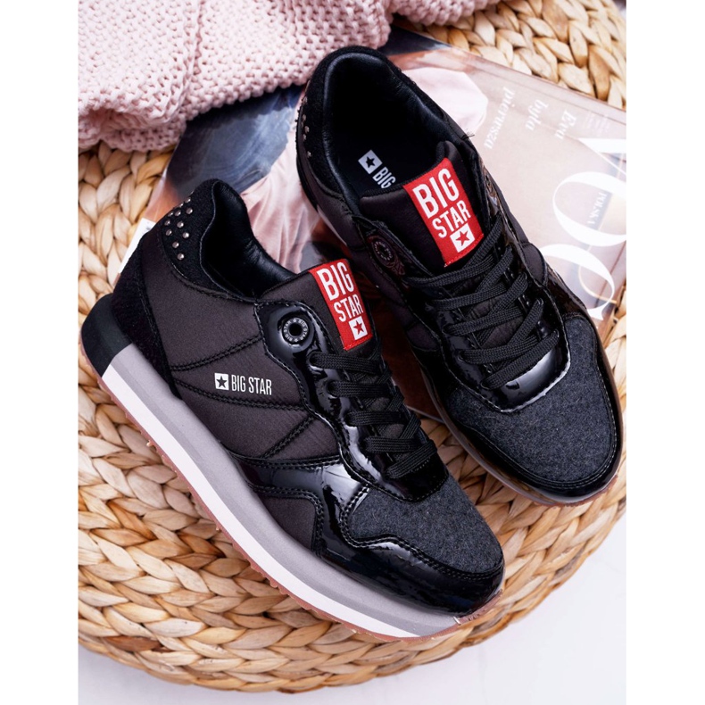 Ženske sportske cipele Big Star Black EE274721 crno 1