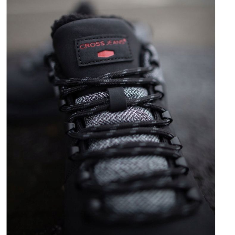 Muške cipele za treking Cross Jeans Black EE1R4113C crno 2