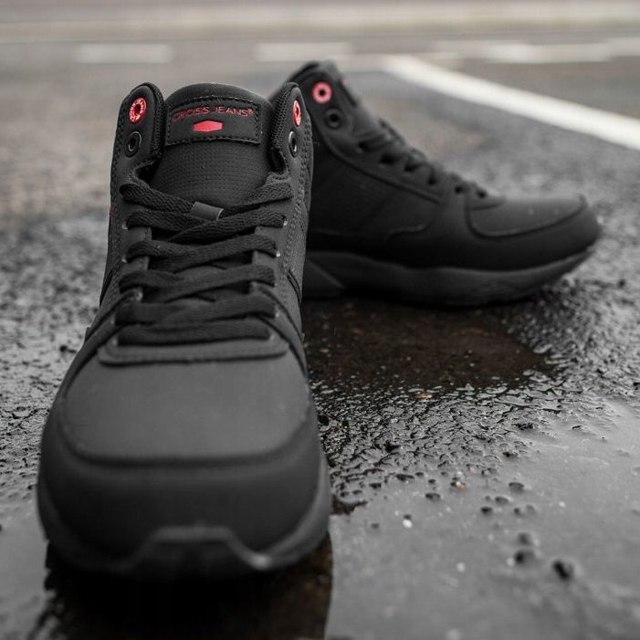 Muške cipele za treking Cross Jeans Black EE1R4121C crna 2