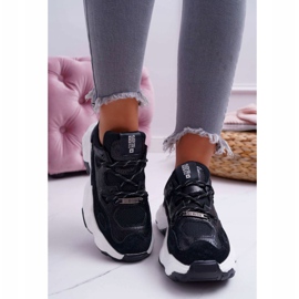 Ženske sportske cipele Big Star by Daniel Lopez Black FF274431 crno 2