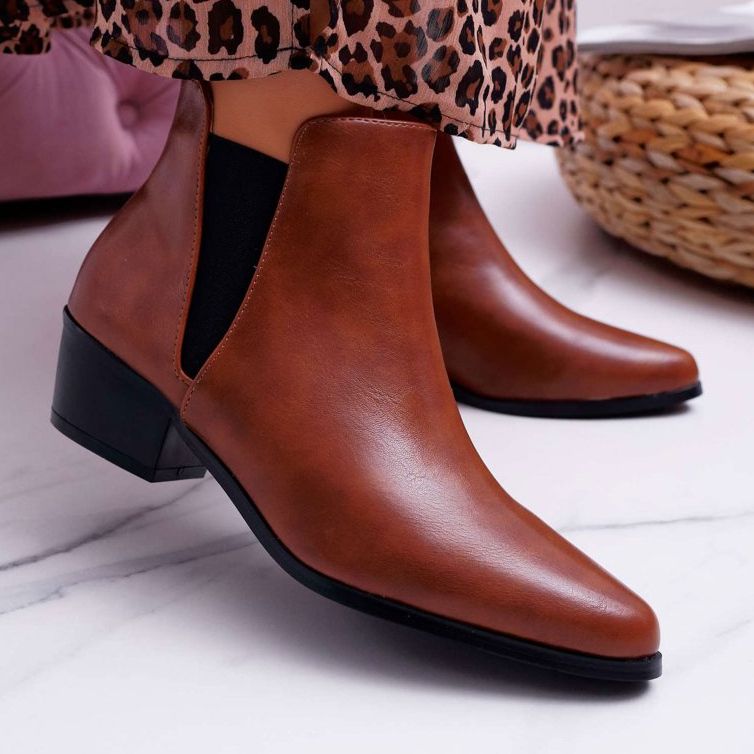 Ženske ravne čizme Camel Murino smeđa 1