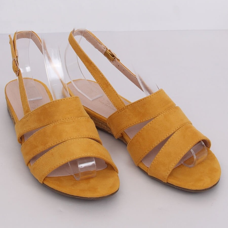 Sandale medene espadrile 9291 Amarillo žuta boja 1