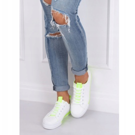 Ženske bijele i zelene tenisice A88-23 Green bijela zelena 2