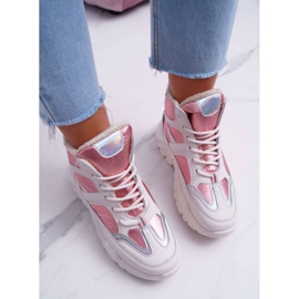 Ženske sportske cipele Pink Warm Midrow ružičasta 2