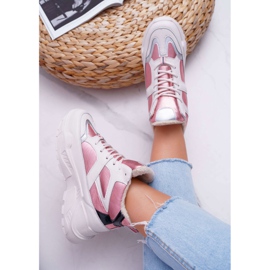 Ženske sportske cipele Pink Warm Midrow ružičasta 5