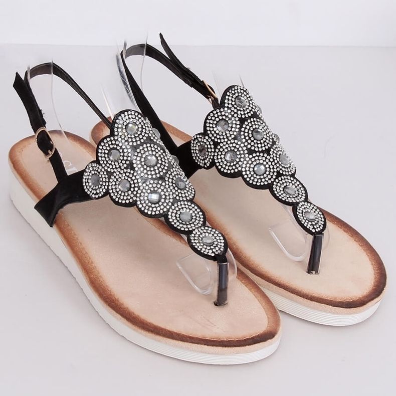 Crne sandale 7887-PL Crne crno 1