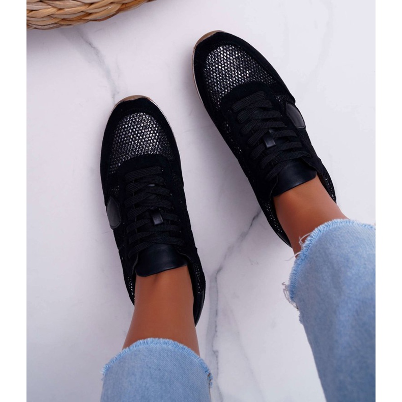 Moow Ženske sportske cipele Black Mundo crno 1