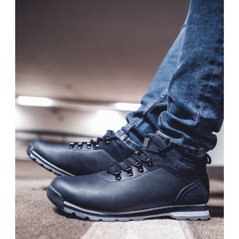 Muške cipele za planinarenje Big Star Navy Blue EE174443 tamnoplava 2