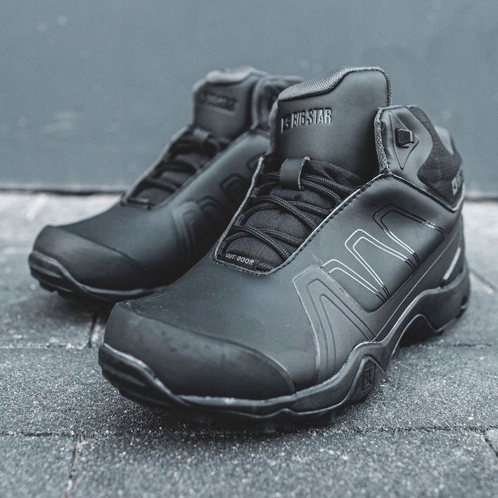 Muške trekerske čizme Big Star Black EE174458 crna 1