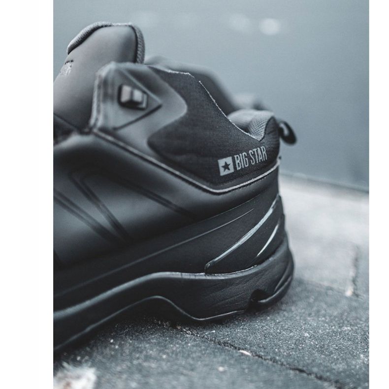 Muške trekerske čizme Big Star Black EE174458 crna 2