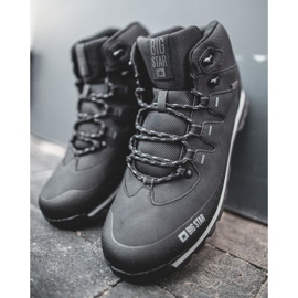 Muške cipele za planinarenje Big Star Black EE174437 crno 1