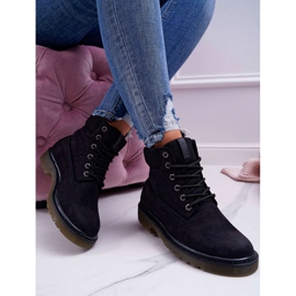 Ženske čizme Trappers Big Star Black EE274014 crna 1