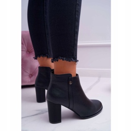 Ženske čizme na visoku petu Sergio Leone crne BT518 crno 2