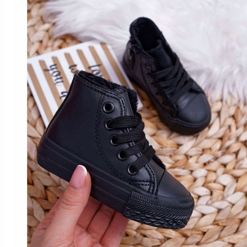 FRROCK Crne Filemonove dječje tenisice Filemon crno 2