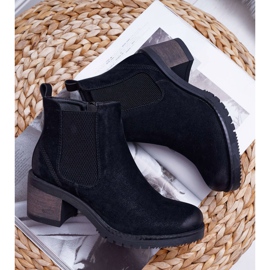 Ženske čizme na visoku petu Sergio Leone crne Br BT702 crna 1