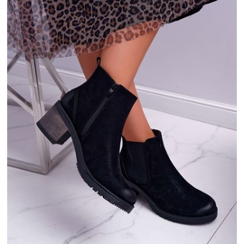 Ženske čizme na visoku petu Sergio Leone crne Br BT702 crna 2