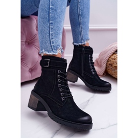 Ženske čizme Sergio Leone crne BT705 crna 1