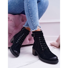 Ženske čizme Sergio Leone crne BT705 crna 2