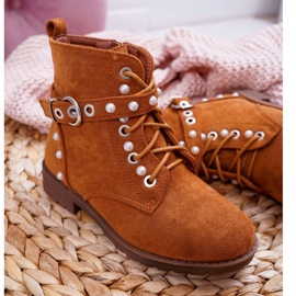 FP1 Dječje čizme Pearl Camel Nargos smeđa 1