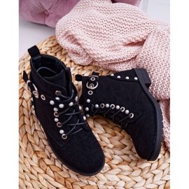 POPA Dječje čizme Pearl Black Nargos crno 1