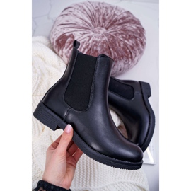 EVE Ženske čizme Jodhpur crne 8BT35-1489 crna 1