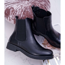 EVE Ženske čizme Jodhpur crne 8BT35-1489 crna 2