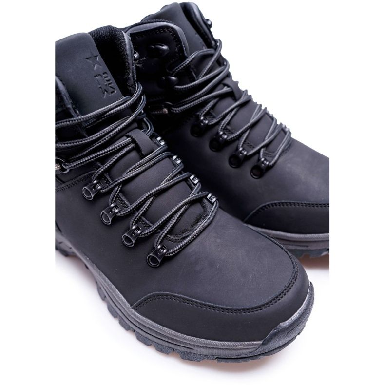 EVE Crne crne tople treking cipele Derex crna 2