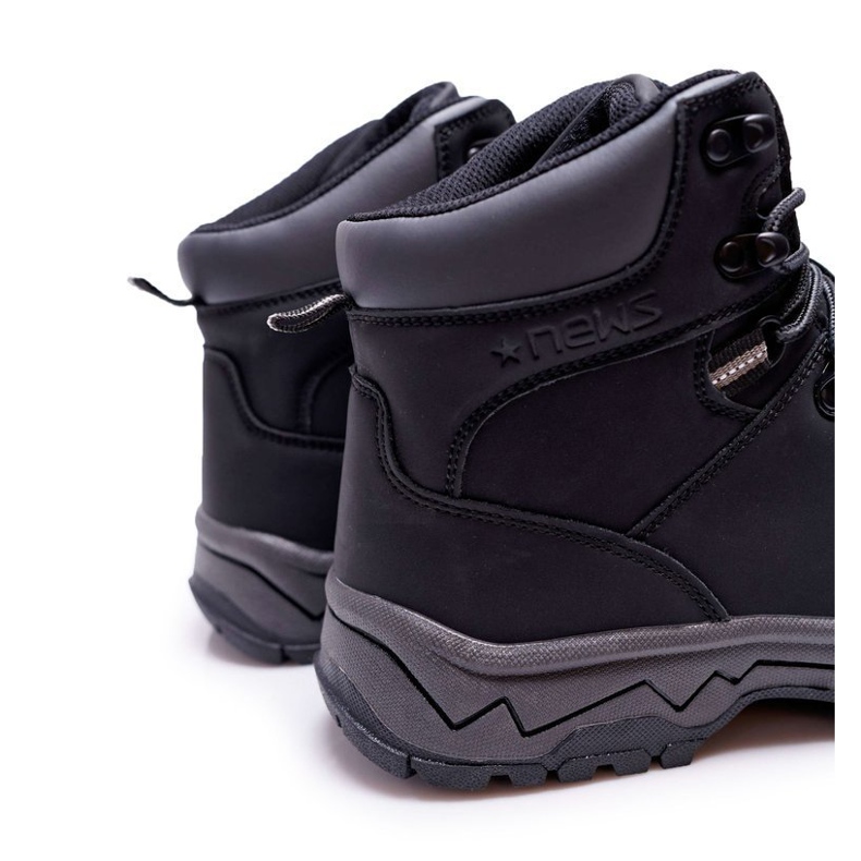 EVE Crne crne tople treking cipele Derex crna 1