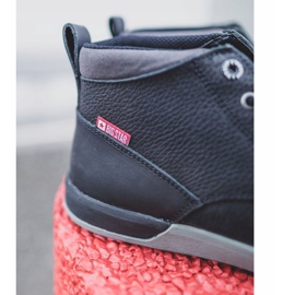 Muške čizme kožne Big Star crne EE174197 crno 1