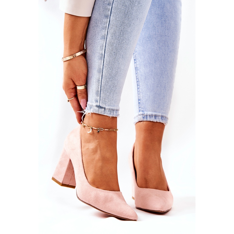 SEA Ženske pumpe na antilop antilop bež Florena 2