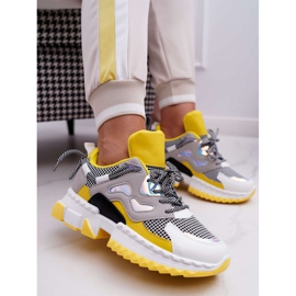 SEA Sportske ženske cipele Šareni umetci žute boje višebojan 1