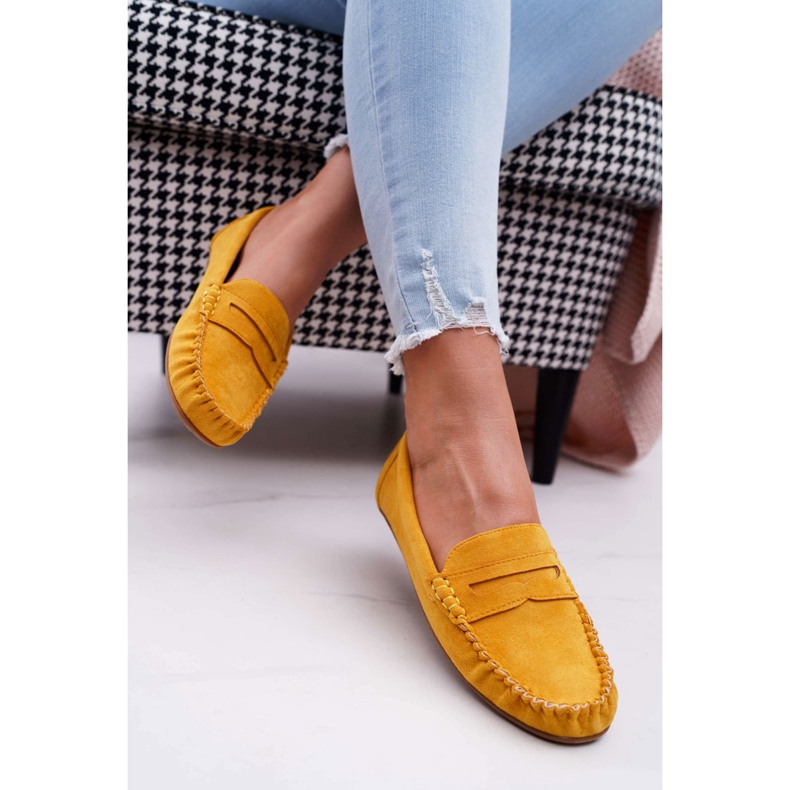 SEA Žene Žute mokasine od antilopa Bolero žuta boja 2