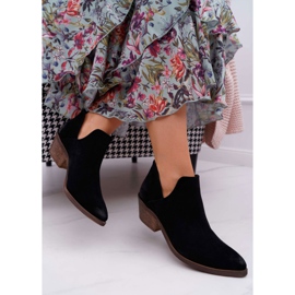 Nicole Ženske čizme Crna proljetna koža Anabella 2