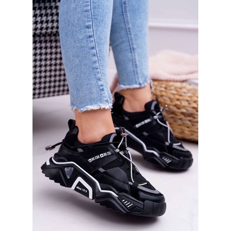 Ženske sportske cipele Big Star by Daniel Lopez Black FF274A541 crna 1