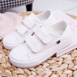 Big Star Dječje tenisice Dječja velika zvijezda s čičak bijelom FF374096 bijela 1