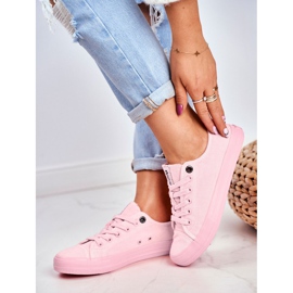 Ženske tenisice Big Star svijetlo roza DD274443 ružičasta 1