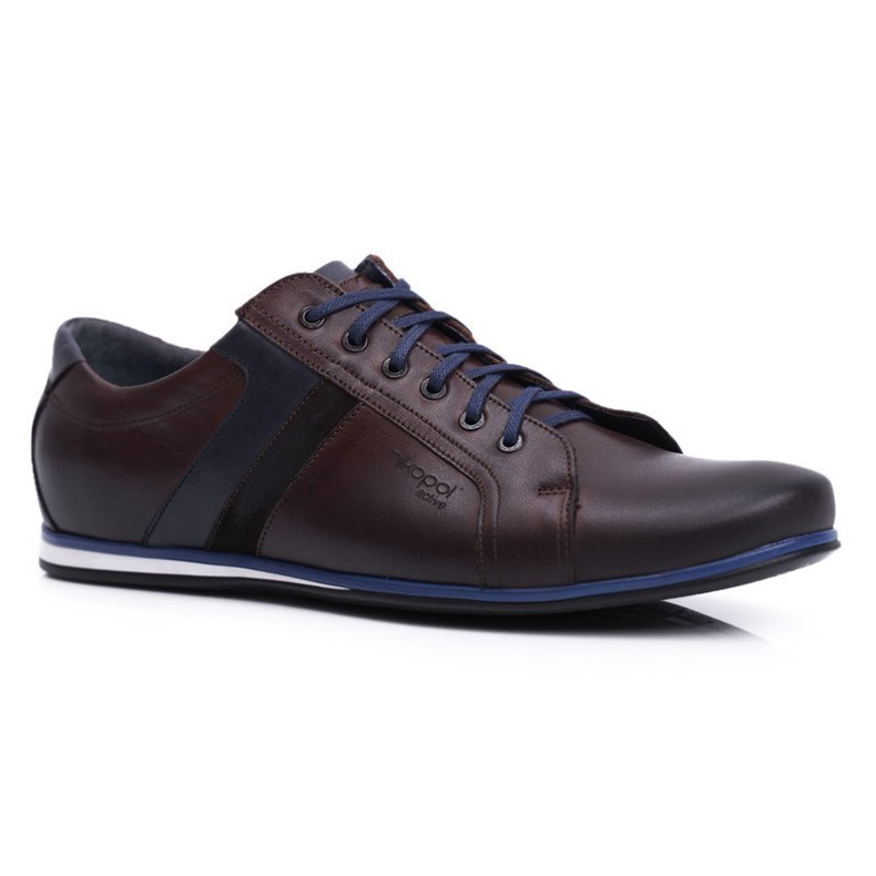 Muške cipele Brogues Casual Nikopol Leather Brown 1721 smeđa 1