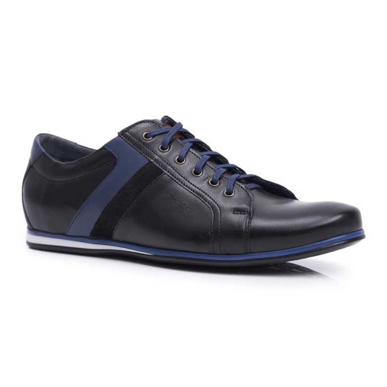 Muške cipele Brogues Casual Nikopol Leather Black 1721 crno 1